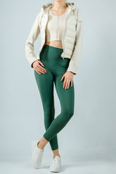SEAMLESS DOUBLE HIGH RISE LEGGINGS